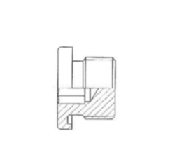Adaptador Macho BSP Sextavado Interno