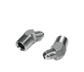 Adaptador Macho JIC x Macho NPT – 45º