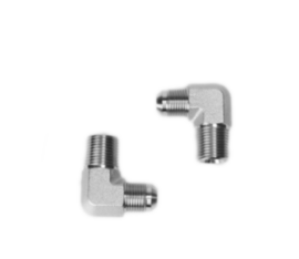 Adaptador Macho JIC x Macho NPT – 90º