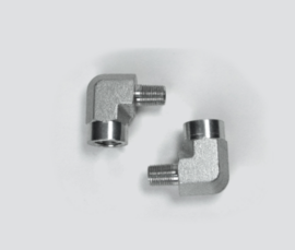 Adaptador Macho NPT x Fêmea NPT – 90º