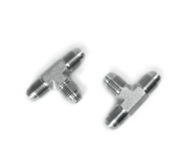 Adaptadores TEE Macho JIC - Lados Iguais