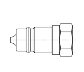 Macho Engate Rápido - Npt - Iso Tipo A (Cone)