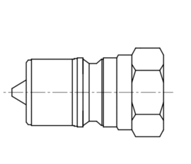 Macho Engate Rápido - Npt - Iso Tipo B (Cone)